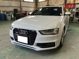 アウディ A4 2.0 TFSI クワトロ Sライン コンペティション 4WD ETC バックカメラ　Bluetooth接続
