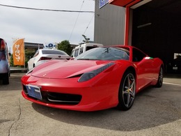 フェラーリ 458イタリア F1 DCT D車　Fリフティング LEDカーボンハンドル