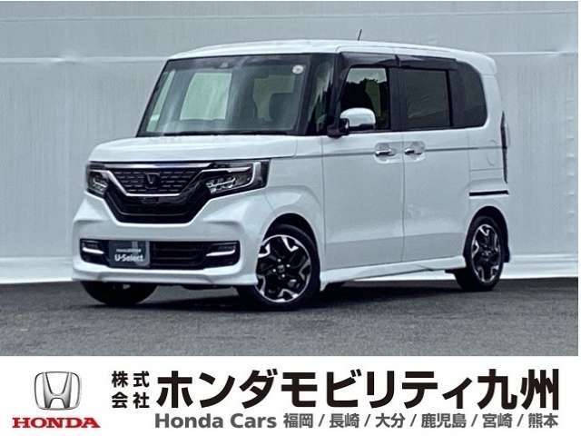 プラチナホワイト・パールのNBOXカスタムが入庫しました！！