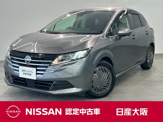 令和6年式ノート12Xのグレーが入荷しました。当社の社用車として使用していました。