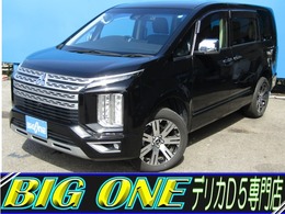 三菱 デリカD：5 2.2 P ディーゼルターボ 4WD 10.1型ナビ　CD/DVD再生　BTオーディオ　地