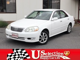 トヨタ マークII 2.5 グランデG DVDナビ/CD/本革/5速AT/アルミ/ETC/1オ-ナ-