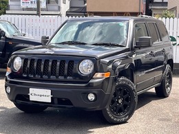 ジープ パトリオット リミテッド 4WD 黒レザーS黒AWナビ地デジTVBモニタ-記録簿