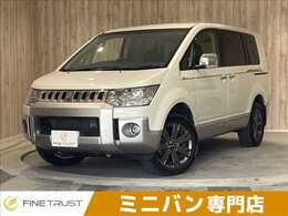 三菱 デリカD：5 2.2 ジャスパー ディーゼルターボ 4WD メーカーナビ 後席モニタ 全方位カメラ ETC