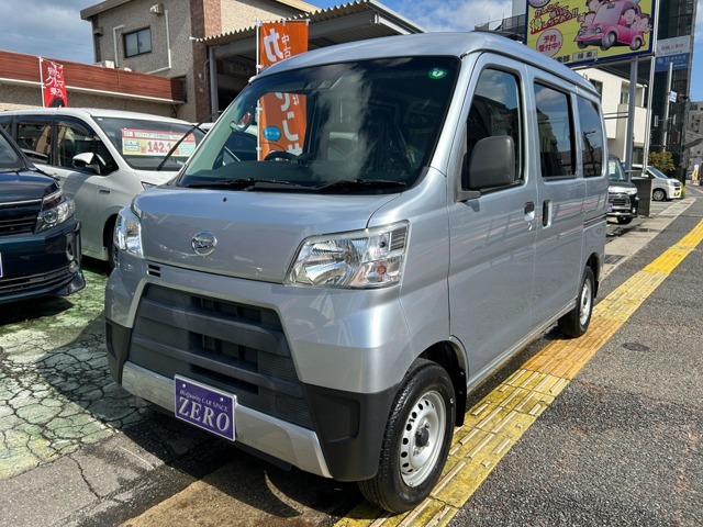 ハイゼット入庫です！スマートアシストIIIも装備！！美しいお車！お支払い総額にて車検整備付です。