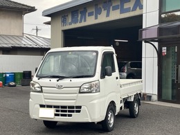 ダイハツ ハイゼットトラック 660 スタンダード エアコン・パワステレス 3方開 4WD 運転席エアバック　ワンオーナー車