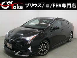 トヨタ プリウス 1.8 A ツーリングセレクション 黒革/TSSP/BSM/HUD/9型ナビ/フルエアロ18AW