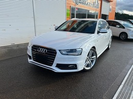 アウディ A4アバント 2.0 TFSI クワトロ Sラインパッケージ 4WD Eibach車高調・前後スタビライザー・ブレー