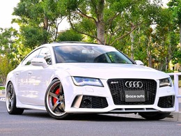 アウディ A7スポーツバック 3.0 TFSI クワトロ 4WD サンル-フ RS仕様 社外マフラ- WORK20inc