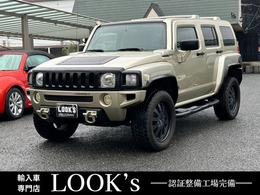 ハマー H3 ラグジュアリー 4WD メモリーナビ/フルセグ　20インチAW　LED