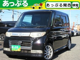 ダイハツ タント 660 カスタム RS ターボ　クラリオンHDDナビ　左パワスラ