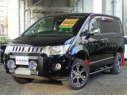 三菱 デリカD：5 2.4 M 4WD HDDナビTV　前・横・後カメラ　本州車
