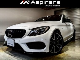メルセデスAMG Cクラスワゴン C43 4マチック 4WD パナメリグリル/赤革/19AW/サンルーフ