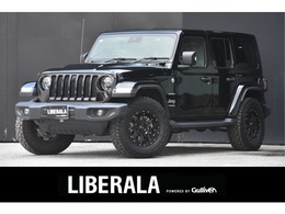 ジープ ラングラー アンリミテッド サハラ 3.6L 4WD 社外F/Rバンパー MKW17incAW 黒革 ヒッチメ