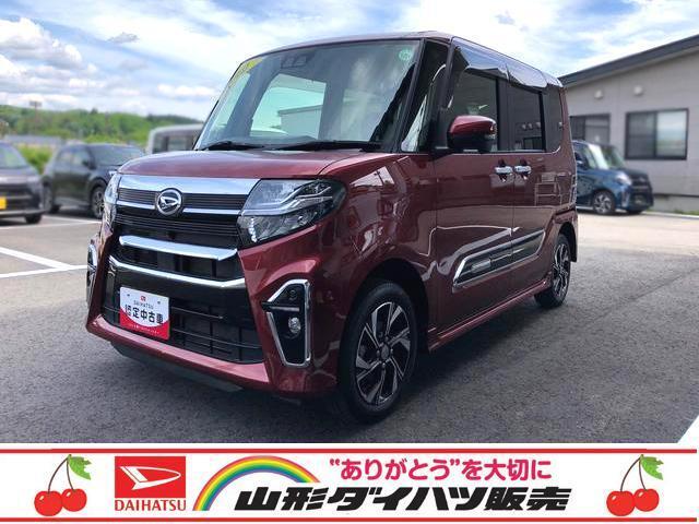 タント　カスタムXセレクション　ファイアークォーツレッド　4WD　すぐ乗れます！！