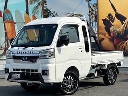 ダイハツ ハイゼットトラック 660 ジャンボ エクストラ 3方開 4WD リフトUP KLCフロントガード ロールバー