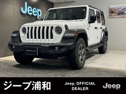 ジープ ラングラー アンリミテッド スポーツ 4WD 認定中古車　禁煙車　ワンオーナー