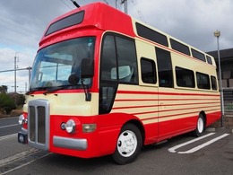 日産 シビリアン ロング レトロバス仕様　自動ドア　リア扉付き