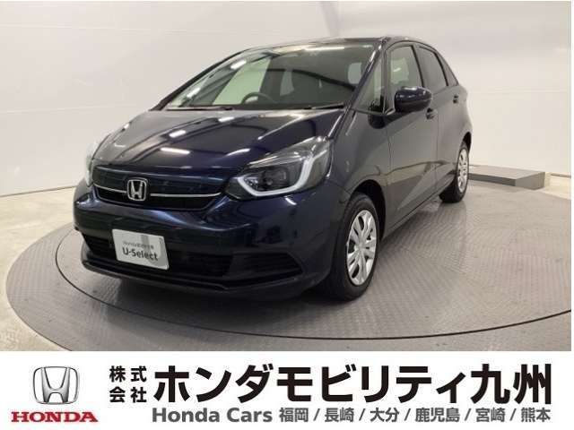 ミッドナイトブルービーム・メタリックのFITが入庫しました！！