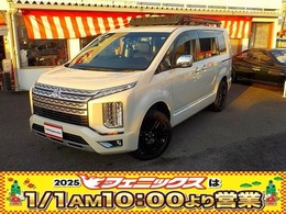 三菱 デリカD：5 2.2 P ディーゼルターボ 4WD 後期10型ナビ衝突軽減ワンオーナー禁煙車