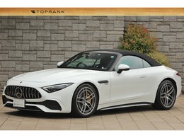 メルセデスAMG SLクラス SL 43 (BSG搭載モデル) オパリスホワイト HUD 純正20インチAW MBUX