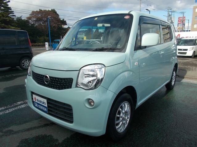 ☆品質と保証で安心のディーラー中古車☆ 日産モコの4WD♪ナビ＆バックカメラ☆純正リモコンエンジンスターター♪