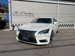 レクサス LSハイブリッド 600hL エグゼクティブパッケージ 4WD ロング　セパレート　4人乗り　Lセレクト