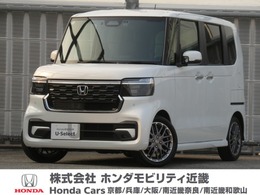 ホンダ N-BOX カスタム 660 ターボ 弊社デモカー9inchナビ両側電動扉