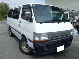 トヨタ ハイエースバン ロングDX 9人乗り　エアコン　パワーウインド