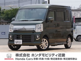 スズキ エブリイワゴン 660 PZターボスペシャル ハイルーフ ワンオーナー　7インチナビ　両側電動スラ