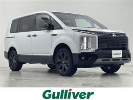 三菱 デリカD：5 2.2 シャモニー 電動サイドステップ非装着車 ディーゼルターボ 4WD 登録済未使用車 ALPINE11型ナビ 全方位 BSM