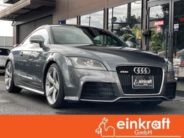アウディ TT RSクーペ 2.5 4WD ホワイトレザーSTOPTECHキャリパー純正ナビ