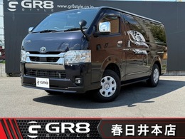 トヨタ ハイエースバン 2.8 スーパーGL ロング ディーゼルターボ 4WD 4WD/ALPINE　DA/トヨタセーフティセンス