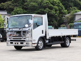 いすゞ エルフ 3.5t 平ボデー 高床 ワイドロング 2RG-NPR88AR
