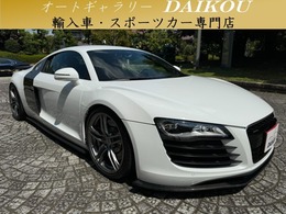 アウディ R8 4.2 FSI クワトロ 4WD 本革茶シート カーボンサイドP バックC