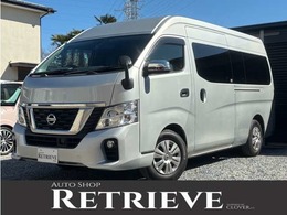 日産 NV350キャラバン 2.5 DX スーパーロングボディ ワイド ハイルーフ ディーゼルターボ 低床 前後ドラレコ ナビ TV Bカメラ ETC