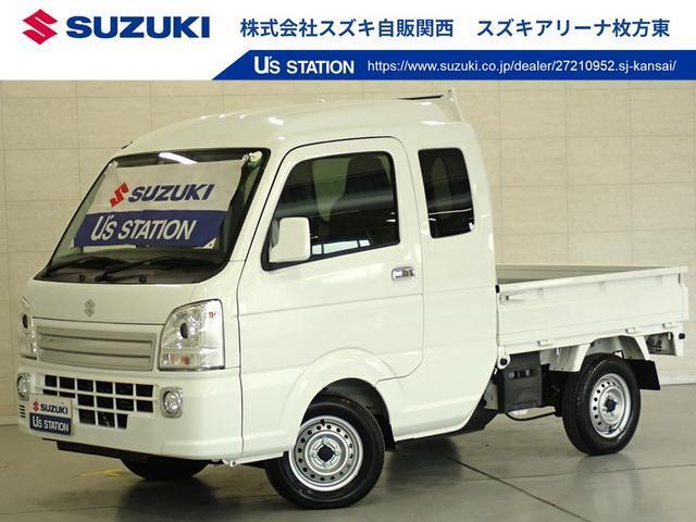 軽自動車ですが、荷台広々♪　お仕事現場でも農作業でも　大活躍な軽トラック　キャリイ！シートバックのスペースがうれしい　スーパーキャリイです☆　※当社では業販及び転売目的の方への販売はお断りしております