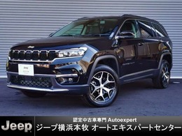 ジープ コマンダー リミテッド ディーゼルターボ 4WD 認定中古車 弊社デモカー 黒革