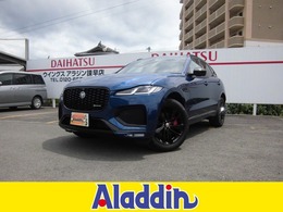 ジャガー Fペイス Rダイナミック ブラック 2.0L P250 4WD 純正ナビ　全方位　クルコン　前後ドラレコ