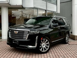 キャデラック エスカレード プラチナム 4WD 1オーナ　正規D車　セーブルブラック