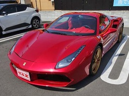 フェラーリ 488スパイダー F1 DCT カーボンファイバーリアディフューザー