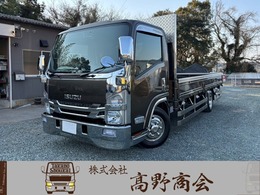 いすゞ エルフ 3.0 ワイド 超ロング フルフラットロー ディーゼルターボ 最積3t 内寸500x207cm 自社カスタム Bカメ