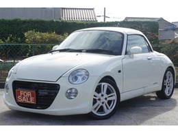 ダイハツ コペン 660 アルティメットレザーエディション 禁煙車 革シート 外マフラー MOMOステ 社外