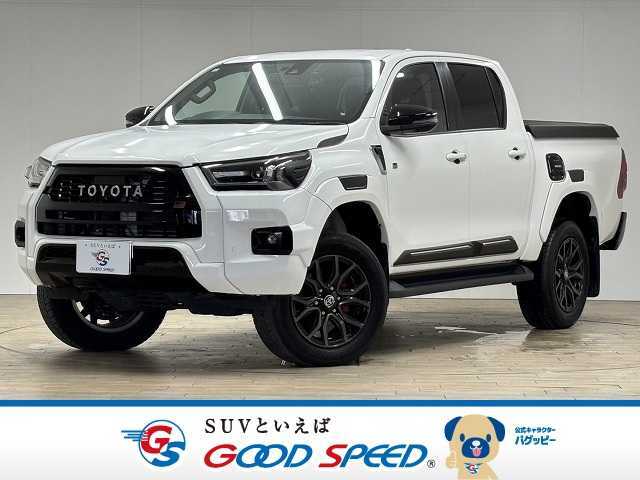 【令和4年式ハイラックス　Z GRスポーツ入荷致しました！】ワンオーナー　ハーフレザー　全周囲　レーダークルコン　レーンキープアシスト　ダウンヒルアシスト　ETC