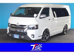 トヨタ ハイエース 2.7 GL ロング ミドルルーフ 4型ベットキットLEDライト社外16インチA