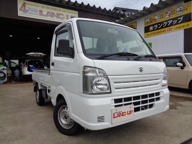 キャリイトラック 4WD 660KC エアコン パワステ3方開の5MT車が入荷！！