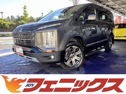 三菱 デリカD：5 2.2 ジャスパー ディーゼルターボ 4WD ワンオーナー・10.1型ナビ・後席モニター