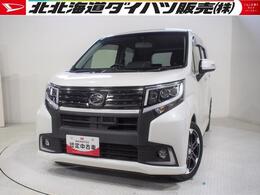 ダイハツ ムーヴ 660 カスタム RS ハイパー SAII 4WD 純正ナビ バックモニタ LEDヘッドライト
