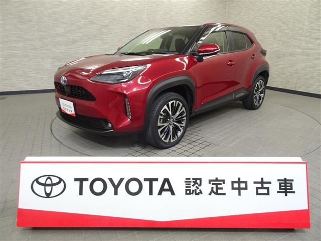 トヨタカローラ兵庫の中古車をご覧いただきありがとうございます。2021年式・ヤリスクロスです。当社の中古車販売エリアは兵庫県のみとなります。
