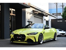 BMW M4カブリオレ コンペティション M xドライブ 4WD adroバンパーキットエアロ　BBSホイール　K